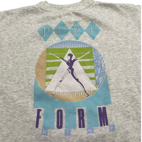 Nike 1980’s Vintage Pure Form Pullover Sweatshirt - Picture 3 of 6